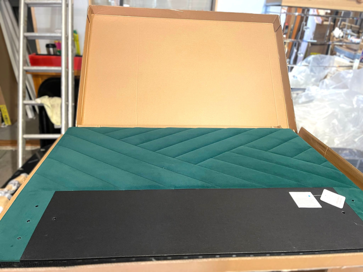 Luca Small Double End Lift Ottoman Bed - Green